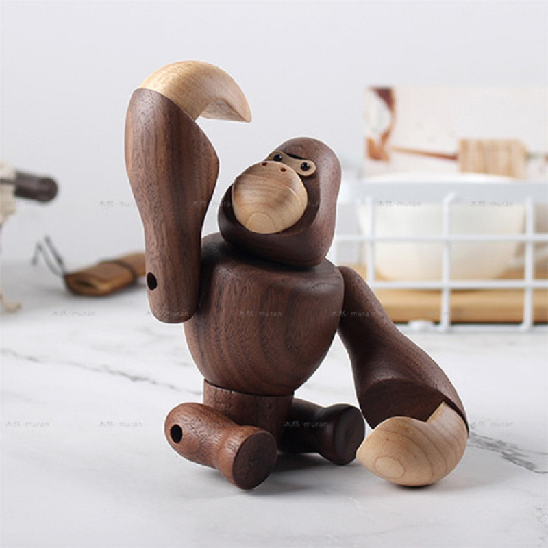 Wooden Animal Orangutan