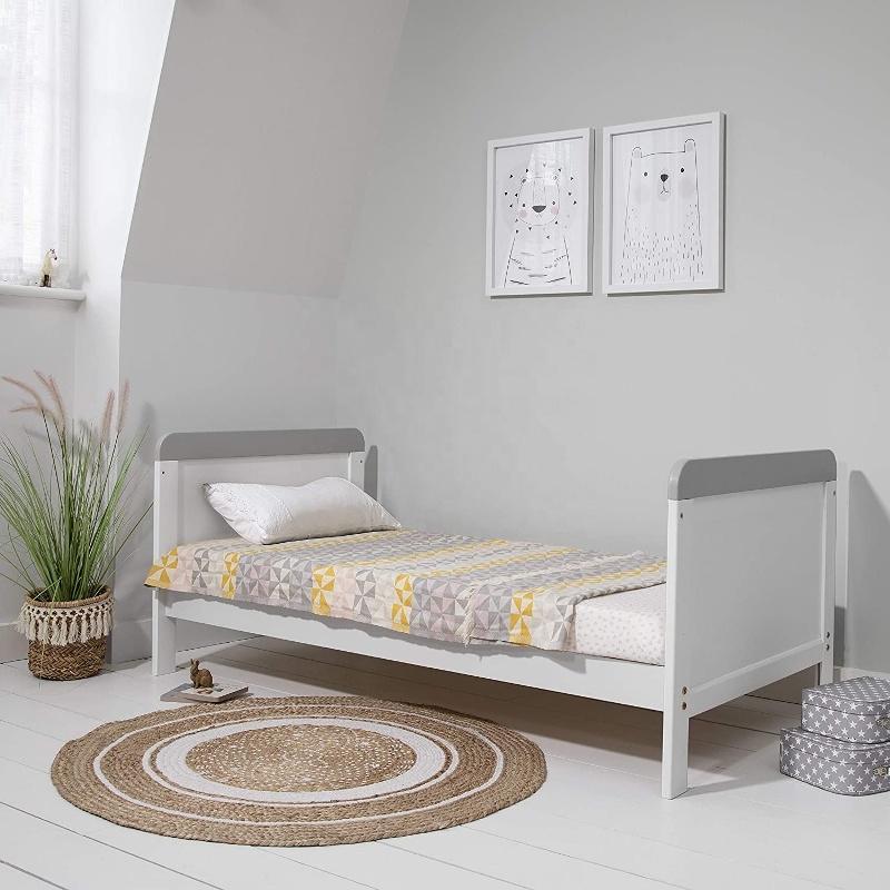 3-IN-1 Convertible Crib Toddle Bed Daybed-Wooden Decor Items - FRONT RUNNER