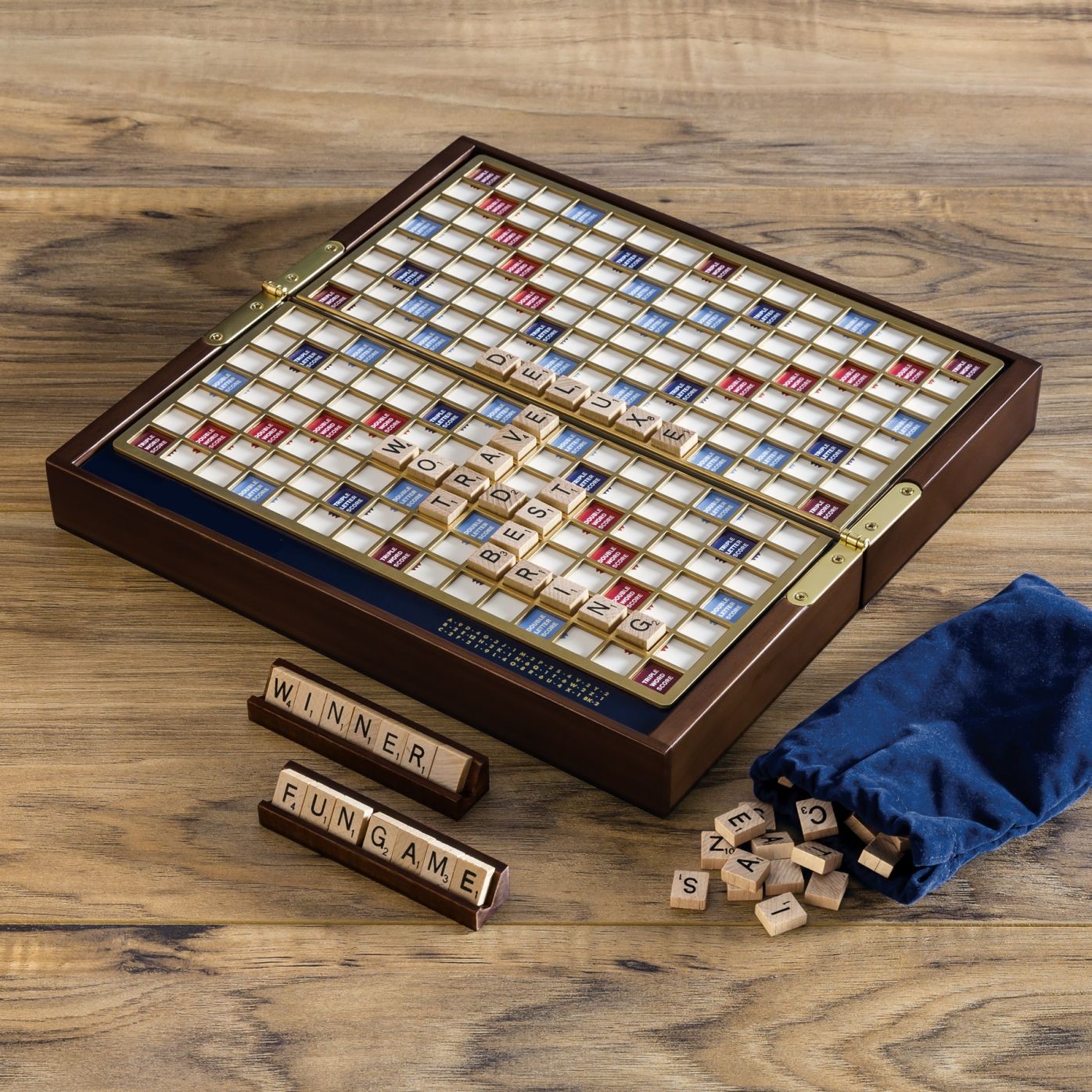 Foldable desk top crossword  board game crossword