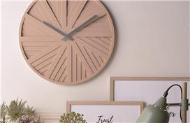 Wooden Art Clock