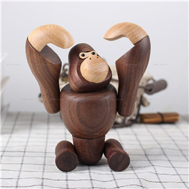 Wooden Animal Orangutan