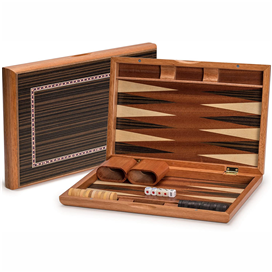 Wooden Board Game with Chesses Set