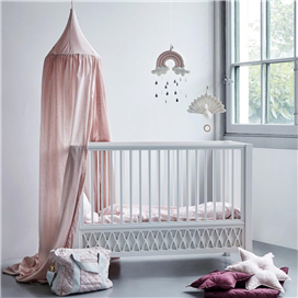 3-IN-1 Convertible Crib Toddle Bed Daybed